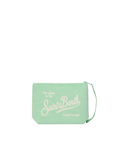 Pochette Aline Sponge in spugna Verde Mc2 Saint Barth | ALI000300399L